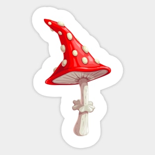 Mushroom Master Fly Agaric Sticker